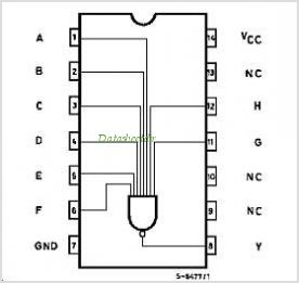 IC 74HC30 - 8-input NAND gate