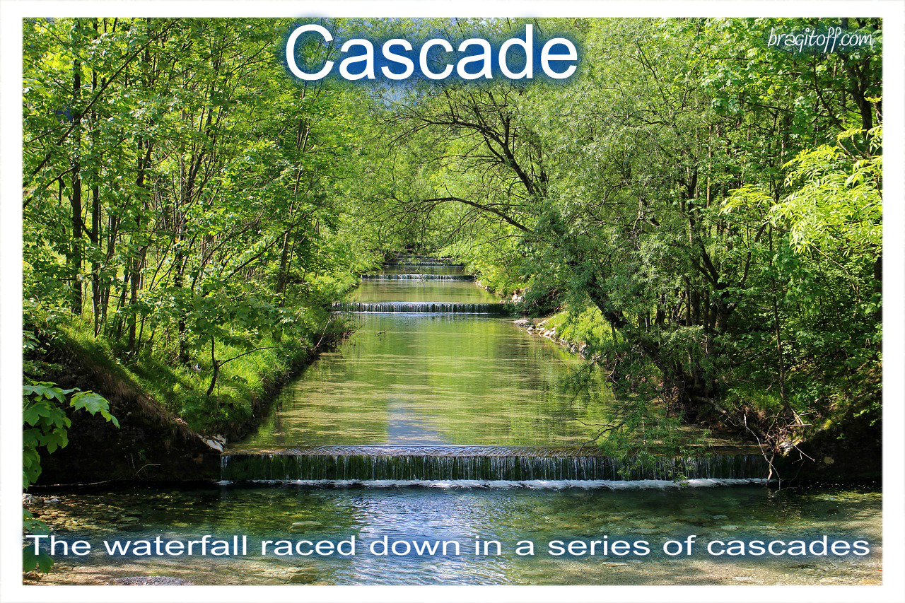 cascade waterfall beautiful scenic scenery cascade definition