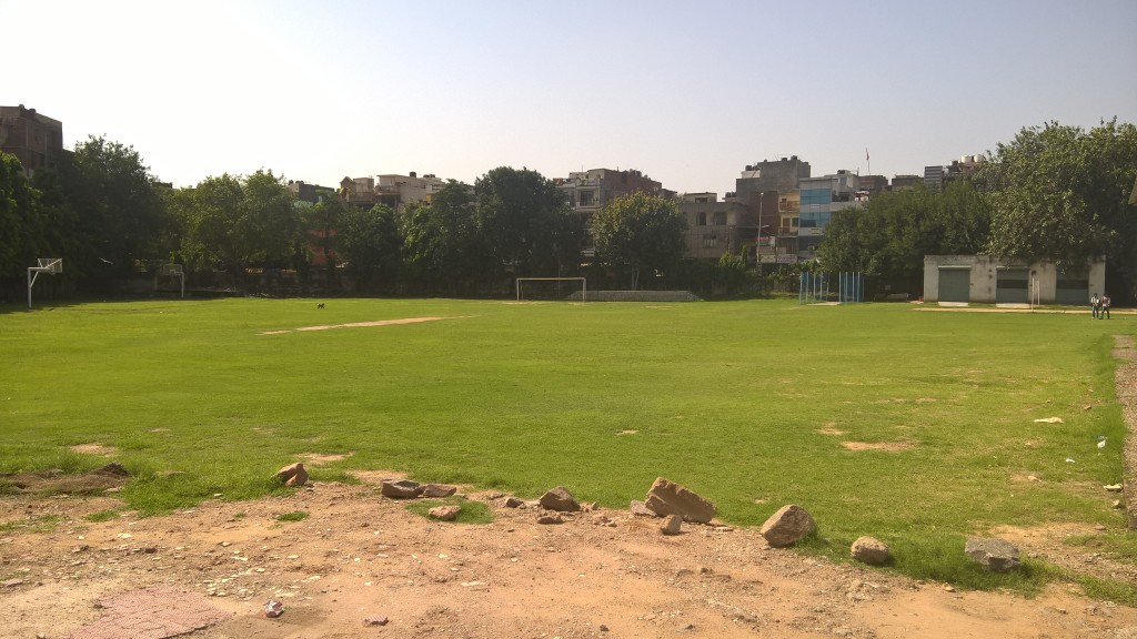 image pic photo Acharya Narendra dev college sports ground football court basketball court volleyball