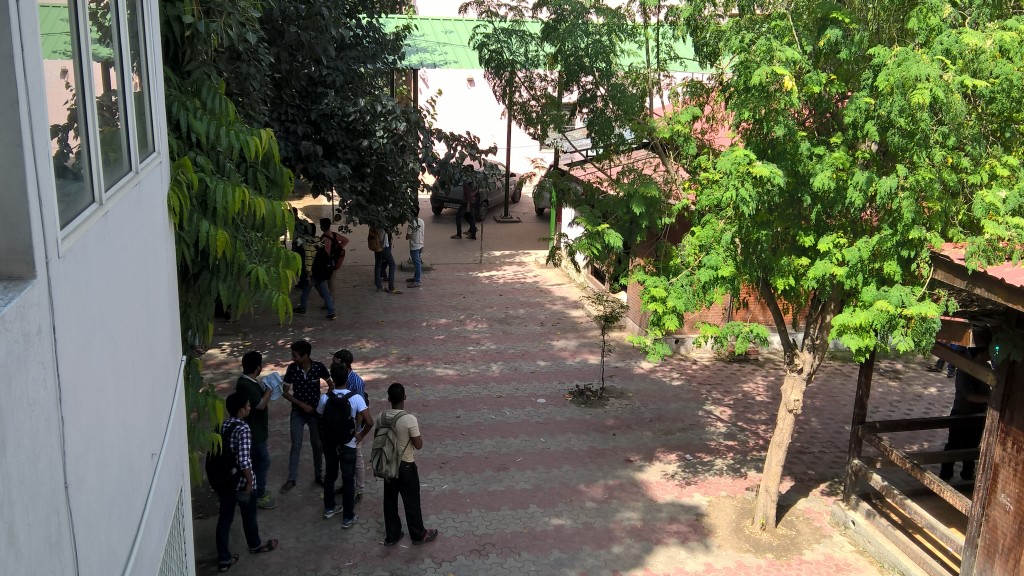 Acharya Narendra dev college image picture canteen area du