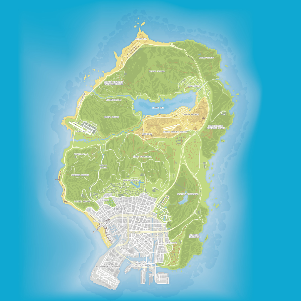 GTA V Maps [Quad-Ultra High Definition 8K Quality] - BragitOff.com