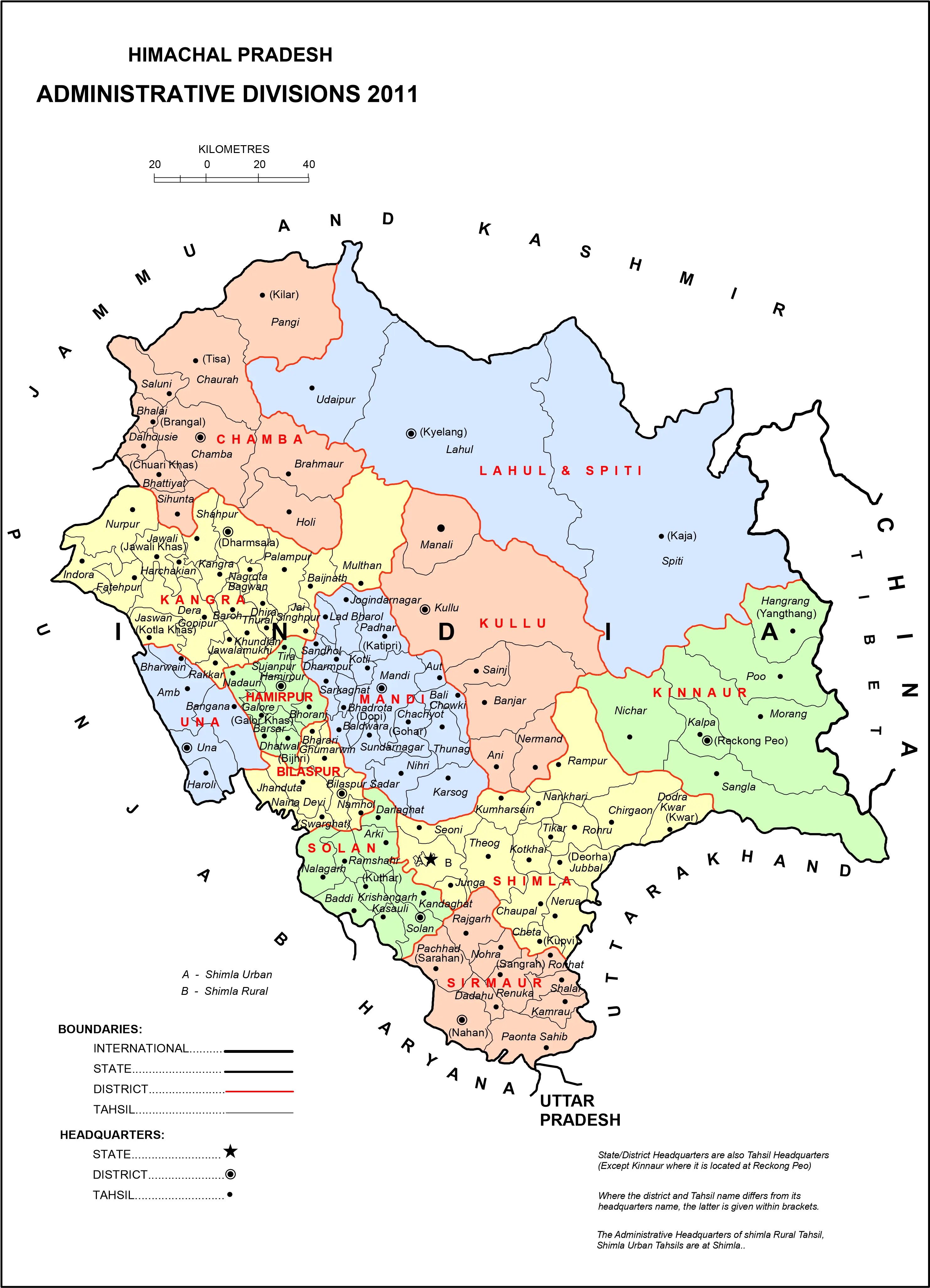 detailed himachal pradesh political map High Resolution Map Of Himachal Pradesh Hd Bragitoff Com detailed himachal pradesh political map