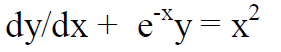 differential equation linear ode
