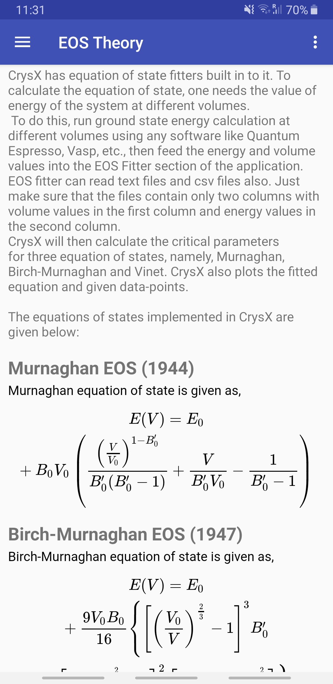 Crysx Documentation Bragitoff