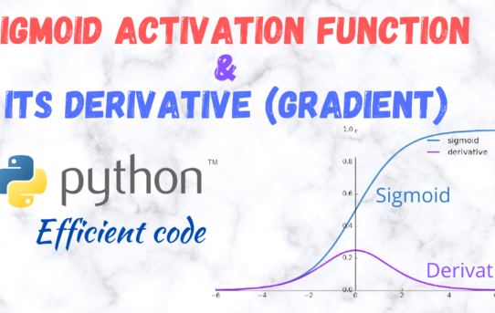 sigmoid activation function machine learning neural networks