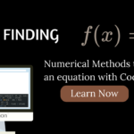 numerical methods for root finding thumbnail for youtube and blog post
